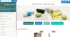 Desktop Screenshot of pharmacie-errobi.com